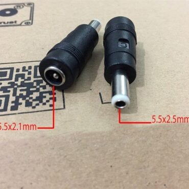 Đầu chuyển đổi nguồn 5.5x2.1mm sang 5.5x2.5mm - Phụ Kiện Điện Tử Việt Nam