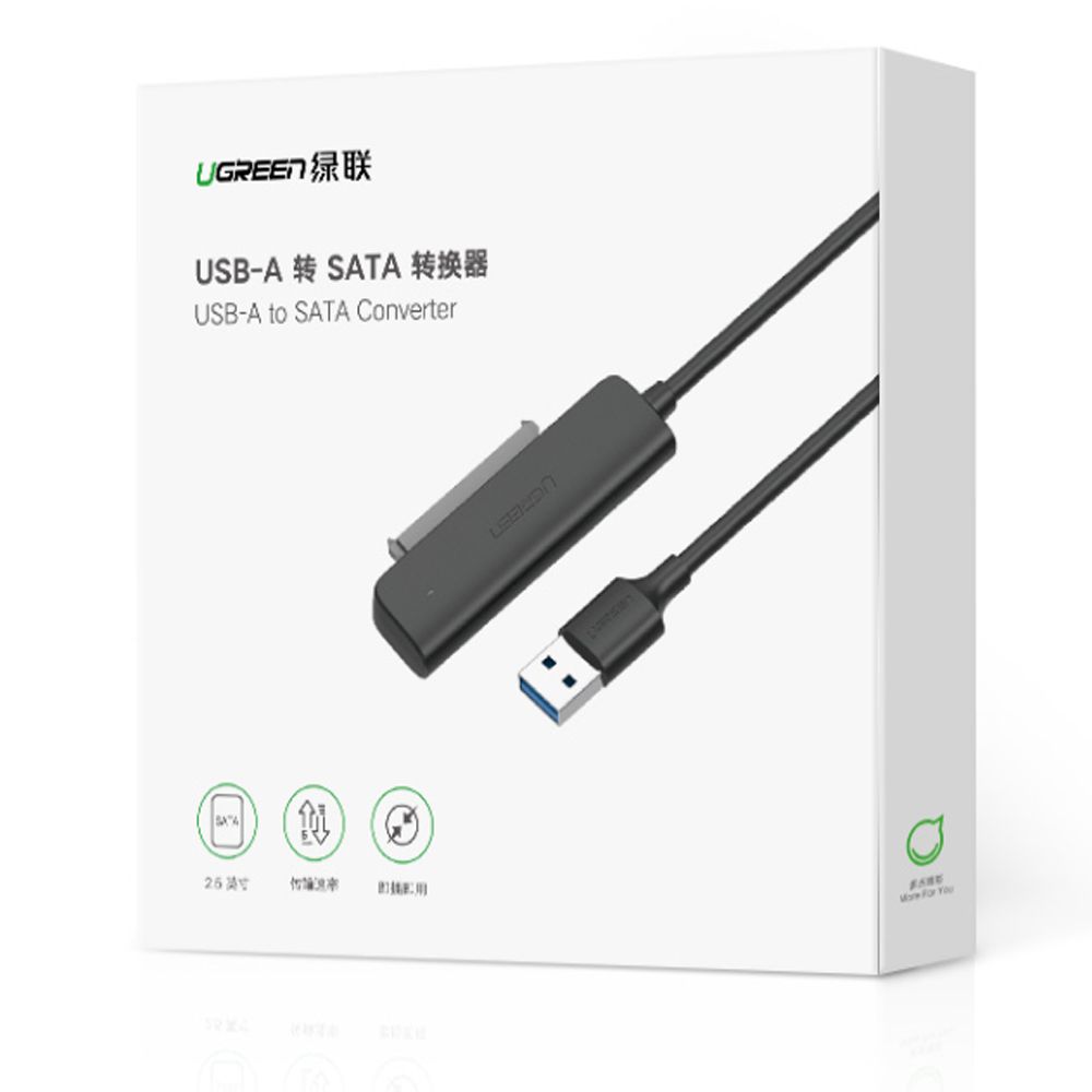 Cáp Chuyển USB 3.0 Sang SATA III Ugreen 70609, CM321 hỗ trợ ổ cứng 2.5 inch HDD SSD - Phụ Kiện Điện Tử Việt Nam