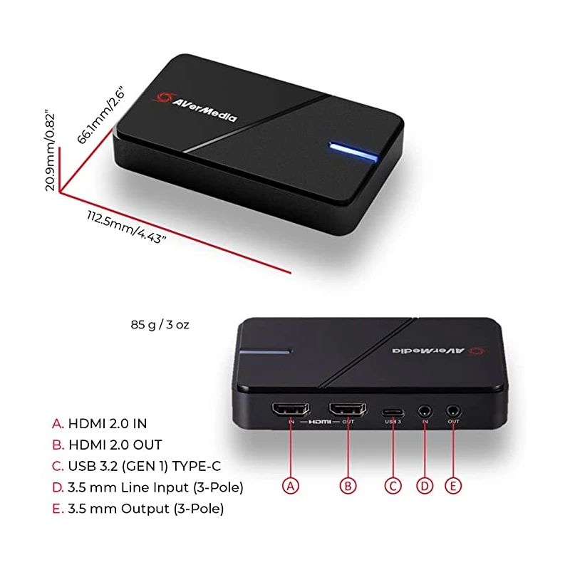 Thiết bị ghi hình livestream HDMI 4K USB type C Avermedia GC551G2 - Phụ Kiện Điện Tử Việt Nam
