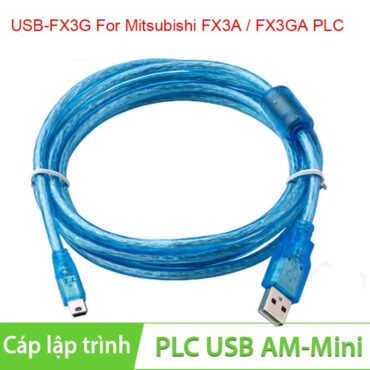 Cáp lập trình PLC màn hình cảm ứng Mitsubishi USB-FX3G / FX3A / FX3GA 1.5 mét - Phụ Kiện Điện Tử Việt Nam