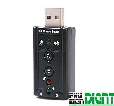 USB Sound Adapter 7.1Channel - Phụ Kiện Điện Tử Việt Nam