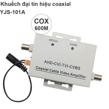 Khuếch đại repeater chống nhiễu cáp đồng trục 600m AHD - CVI - TVI - CVBS YJS-101A - Phụ Kiện Điện Tử Việt Nam