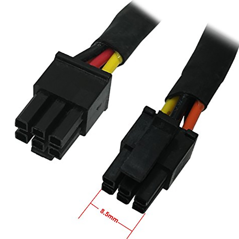 Cáp nguồn 6Pin mini ra 2 SATA cho máy đồng bộ Dell 3653 3650 3655 3252 3668 48Cm - Phụ Kiện Điện Tử Việt Nam