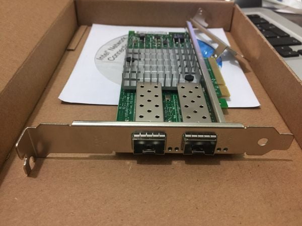 card mạng server quang intel