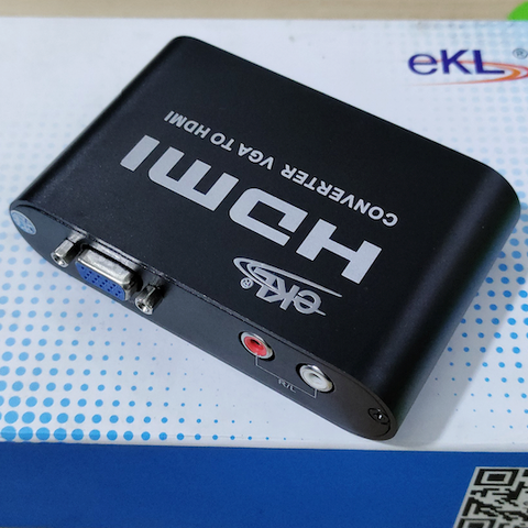Bộ chuyển đổi VGA và Audio sang HDMI EKL-VH chính hãng - Phụ Kiện Điện Tử Việt Nam