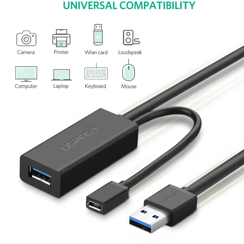 usb 3.0 noi dai 5 met và 10 met ugreen