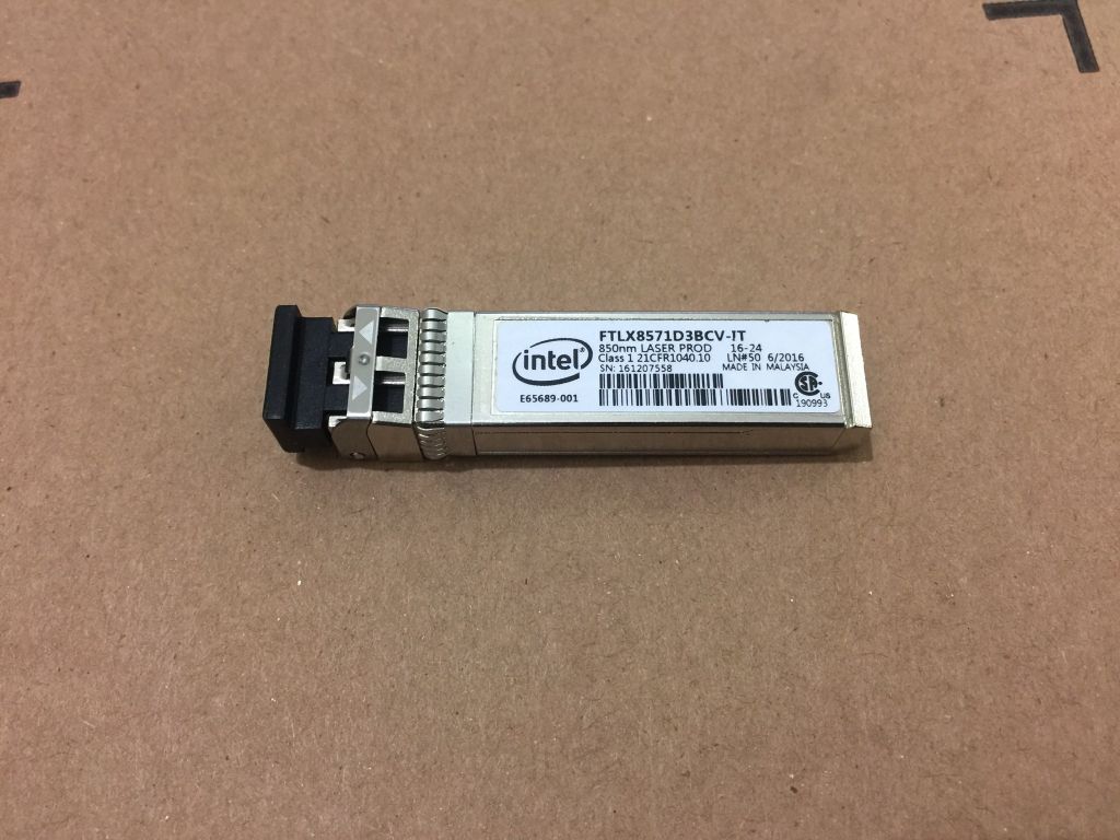 Module quang 10GB SFP+ SR 850NM INTEL E10GSFPSR FTLX8571D3BCV-IT - Phụ Kiện Điện Tử Việt Nam