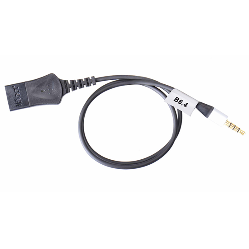 Cáp kết nối Micro + Tai nghe Hion - | Cáp chuyển đầu 3.5mm ra 4PIN cho Tai nghe Microphone Hion QD-B6.4 - Phụ Kiện Điện Tử Việt Nam