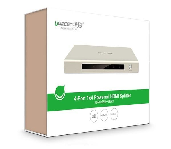 Bộ chia HDMI 2 cổng 4K 30Hz Ugreen 40276 - Phụ Kiện Điện Tử Việt Nam