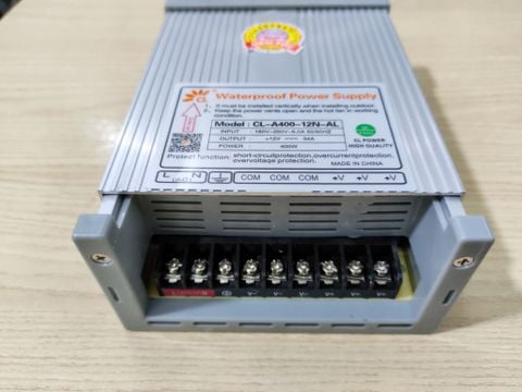 Nguồn LED ngoài trời 12V-34A 400W cho Camera Bảng điện tử LED Biển quảng cáo Changylian CL-A-400-12 - Phụ Kiện Điện Tử Việt Nam