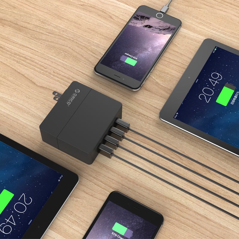 cuc sac nguon 4 cong usb 5v2a