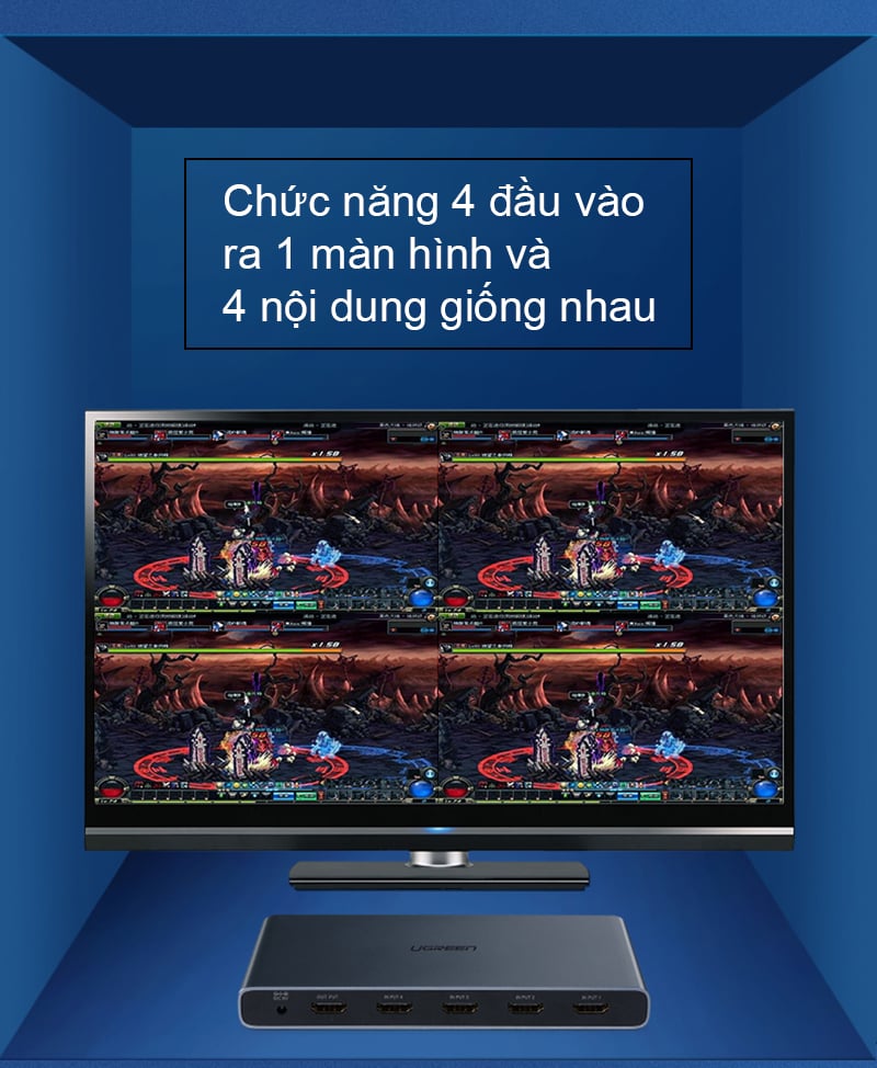 ugreen 50745 gop hdmi 4 vao 1