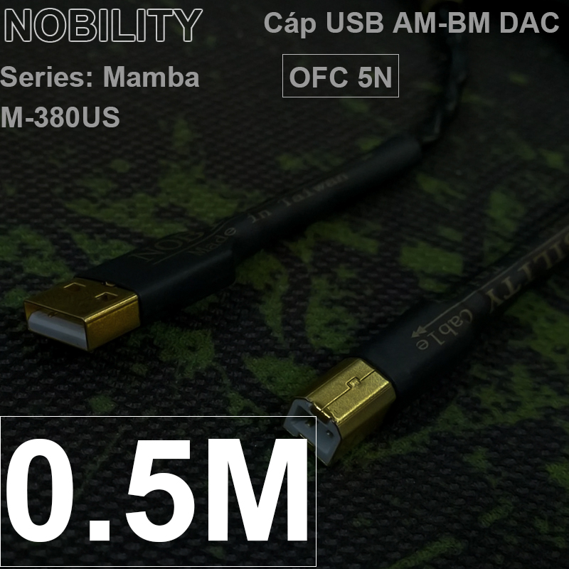 cap usb dac am-bm 0.5m nobility