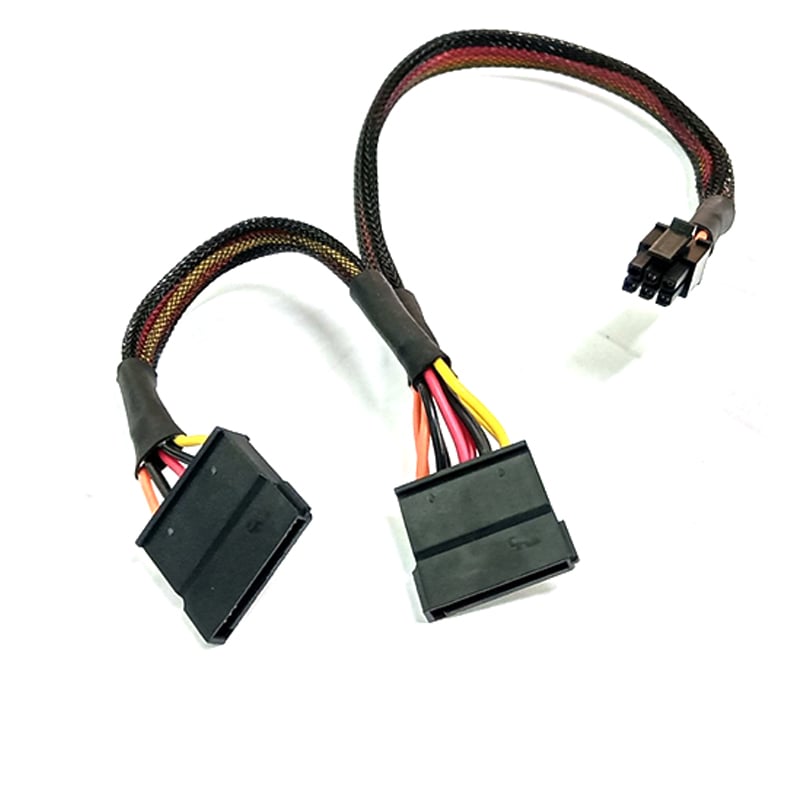 cap nguon 6pin ra 2 sata cho dell dong bo