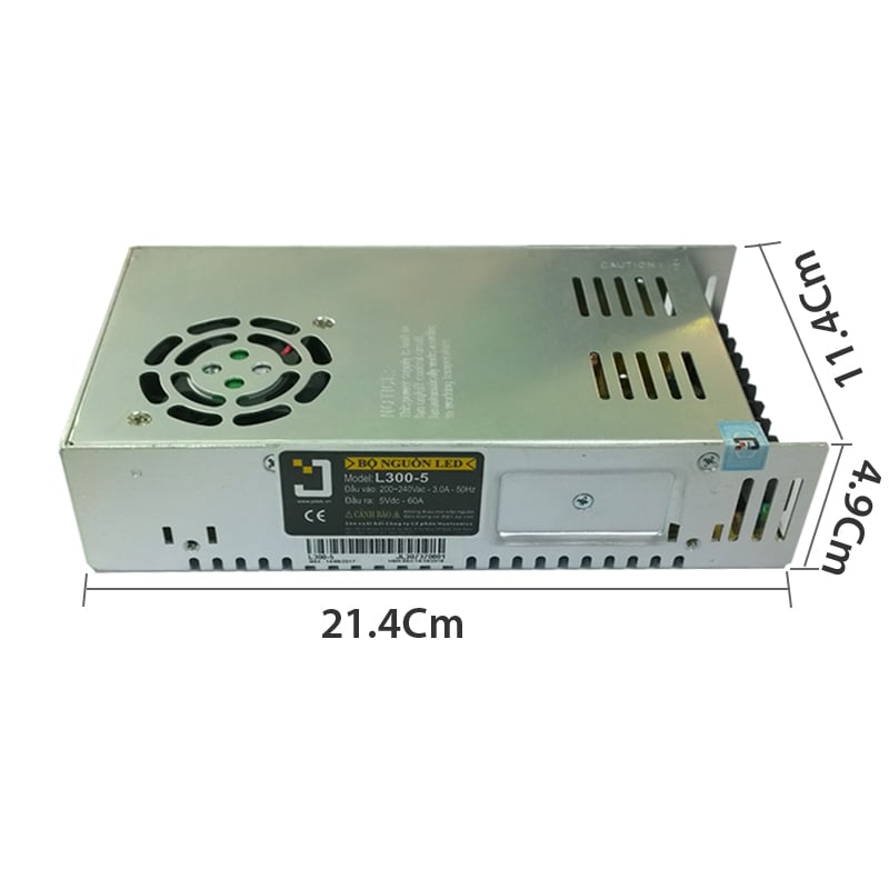 Nguon dc 5v-60a jetek l300-5