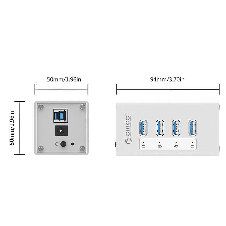 bo chia usb 3.0 orico a3h4