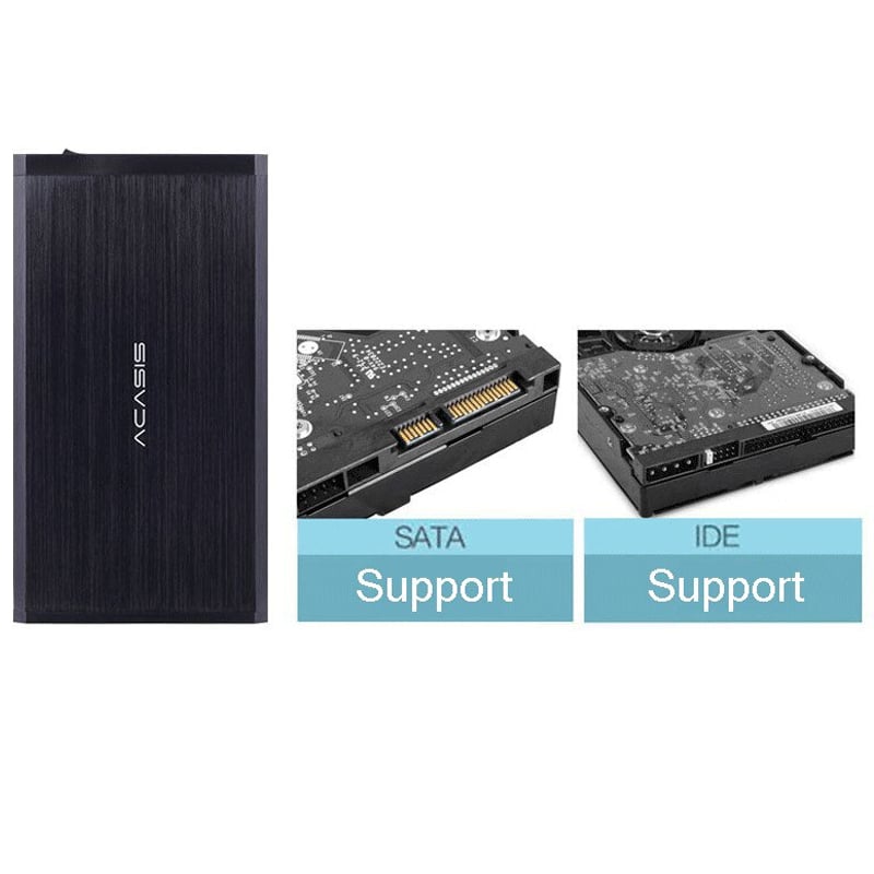 hdd box ide sata acasis ba-06usi