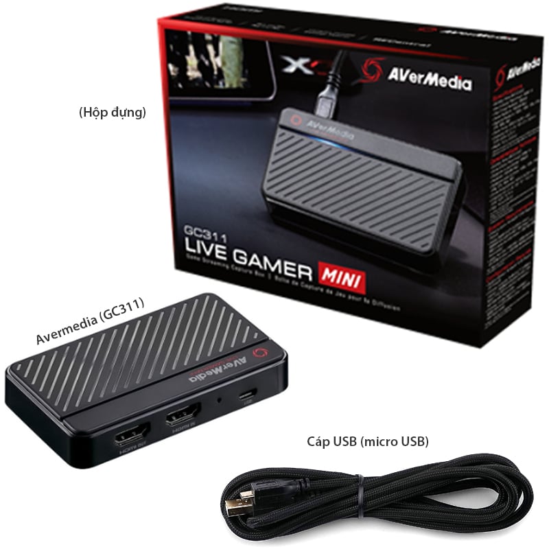 card ghi hinh hdmi avermedia gc311