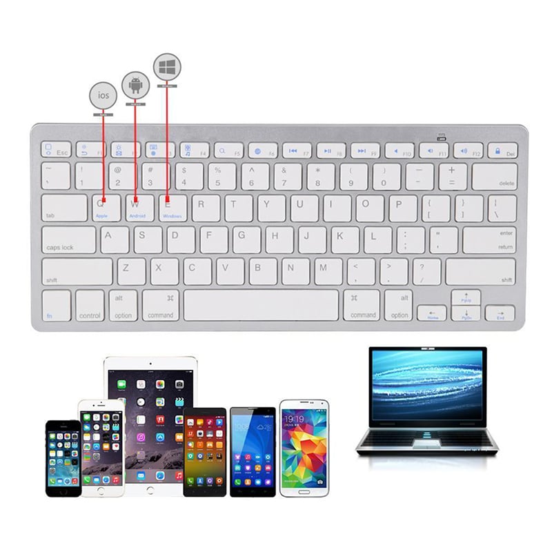 ban phim bluetooth sieu mong