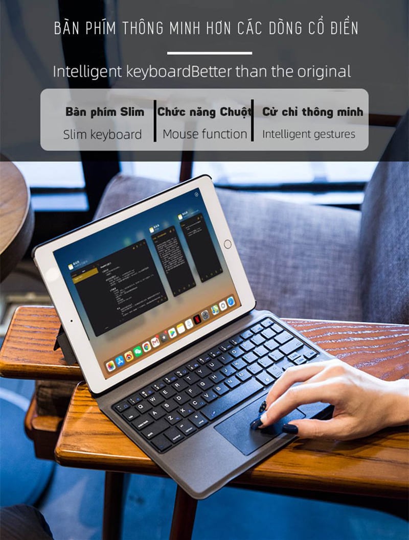 ban phim cho ipad 9.7