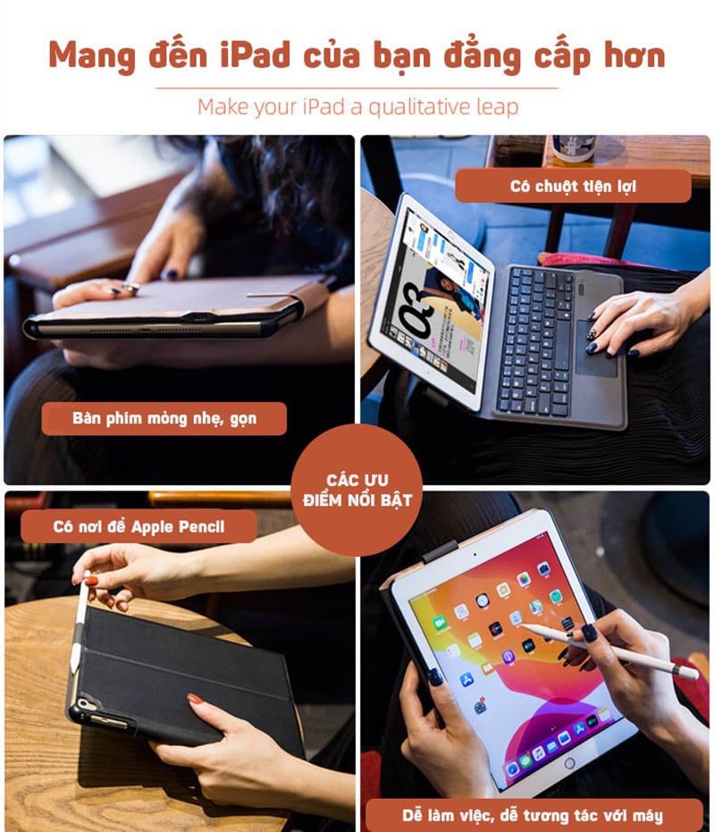 ban phim cho ipad 9.7