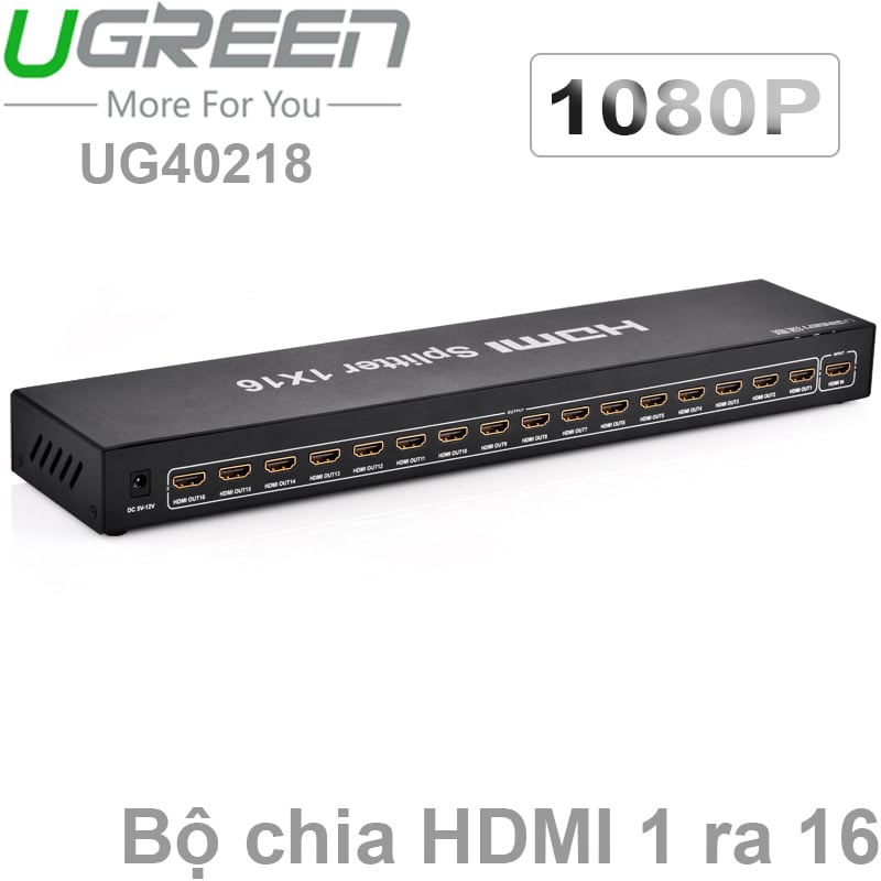 bo chia hdmi 1 ra 16 cong Ugreen 40218