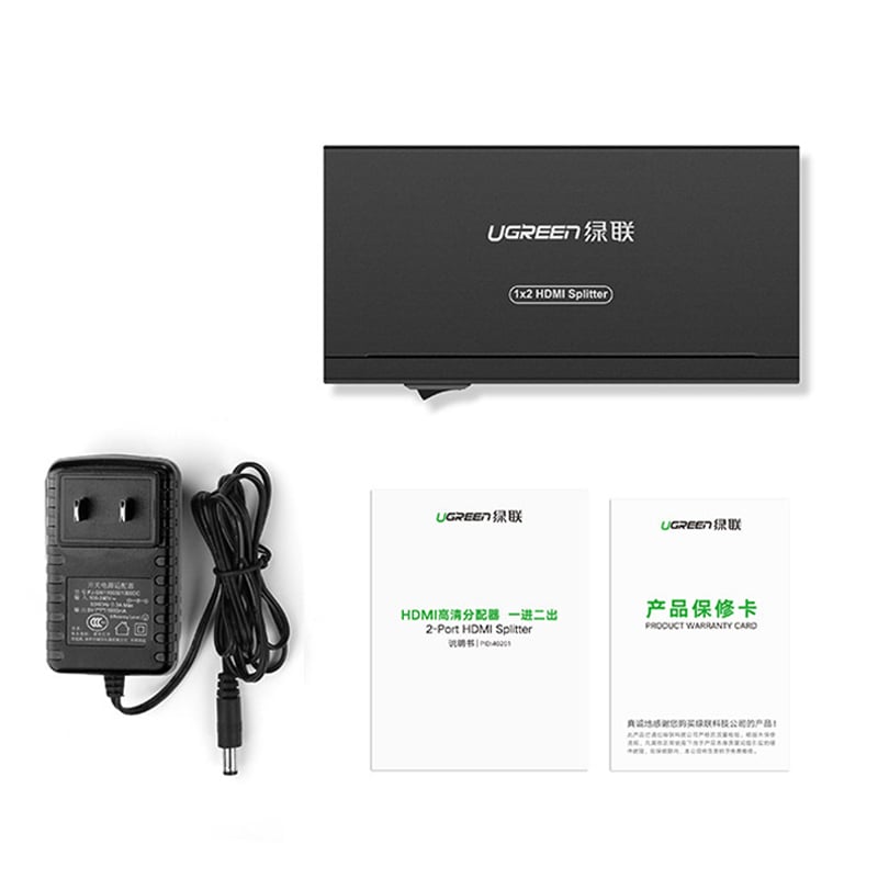 bo chia hdmi 1 ra 2 ugreen 40201