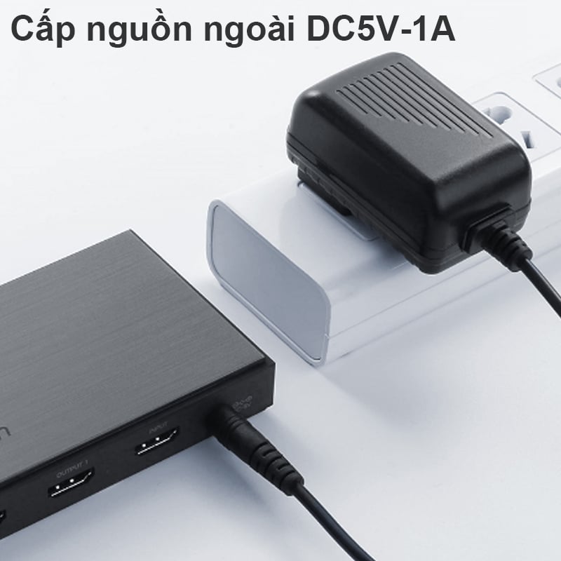 ugreen 50708 bo chia hdmi 2.0 4 cong