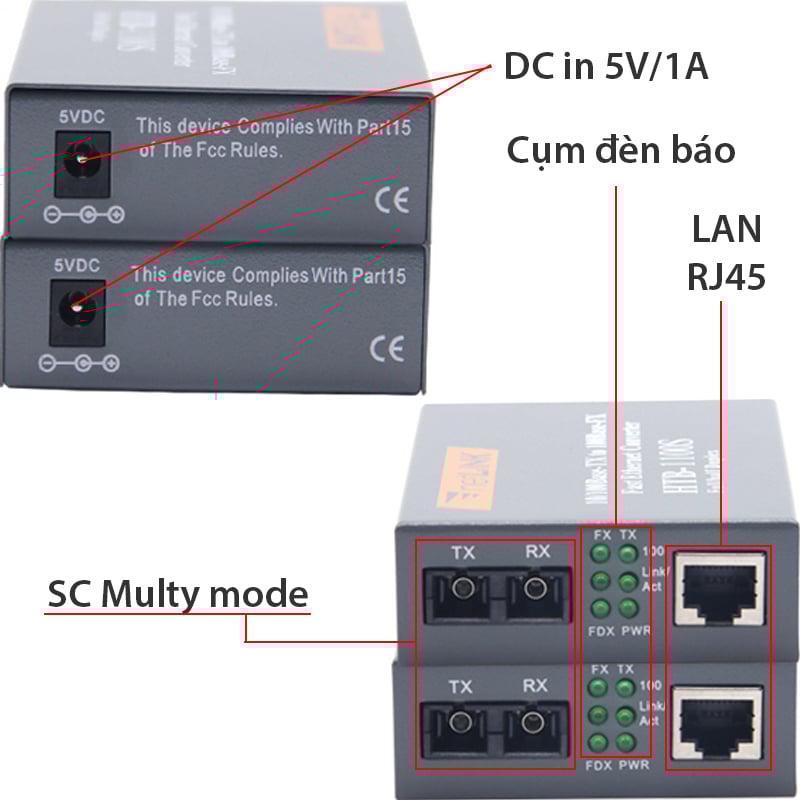 bo chuyen quang dien netlink htb-1100s
