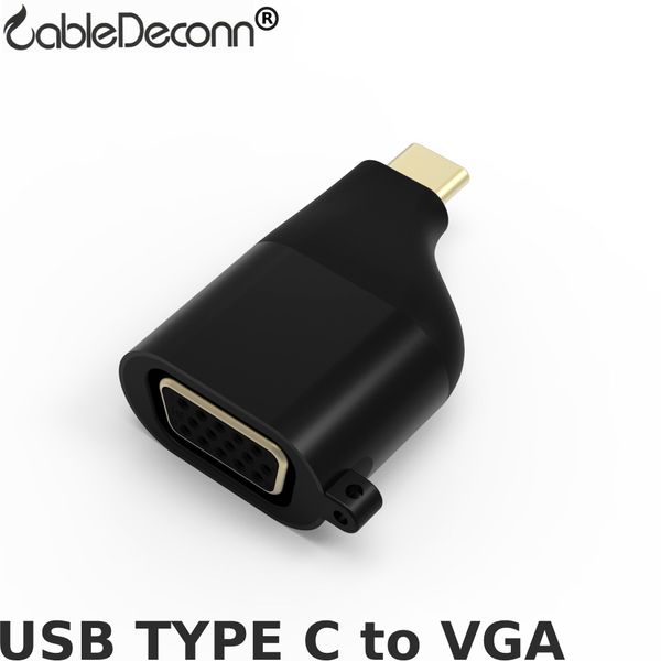 Đầu giắc chuyển đổi USB TYPE C to VGA HDMI Displayport Thunderbolt CableDeconn - Phụ Kiện Điện Tử Việt Nam