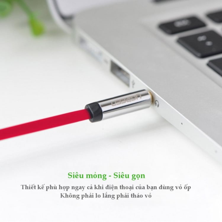 cap 3,5mm aux ugreen