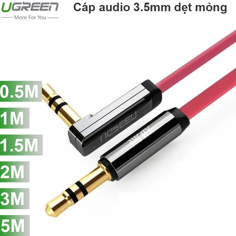cap 3.5mm aux ugreen