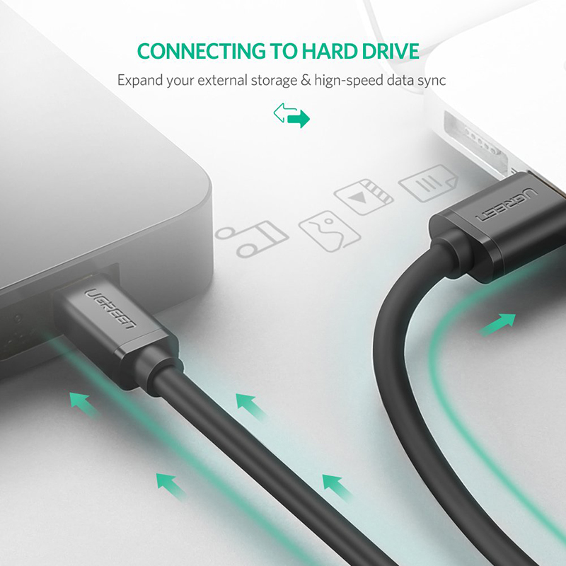 cap usb sang mini usb 5 pin ugreen
