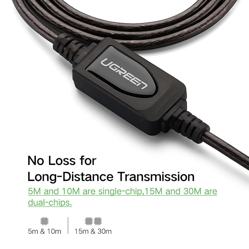 day cap usb noi dai ugreen