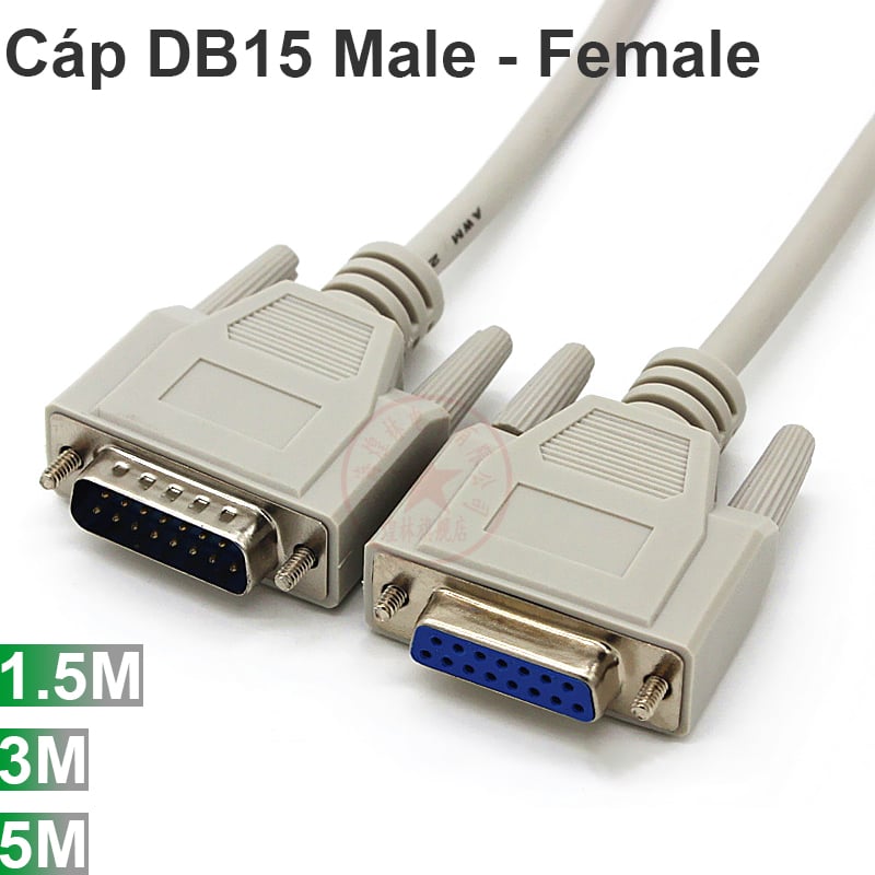 cap db15 male female