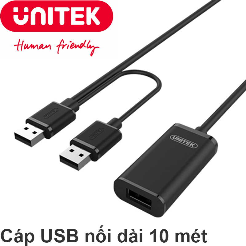 cap usb noi dai 5 mét unitek y-278