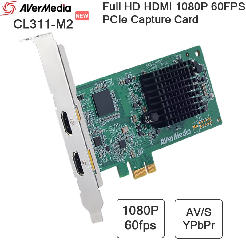 card ghi hinh hdmi av sideo composite avermedia cl311m2
