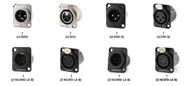 Đầu nhân XLR âm tường Coraon