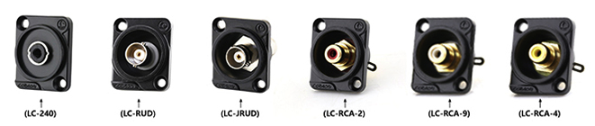 Đầu nhân âm thanh AV, RCA, Hoa Sen âm tường coraon
