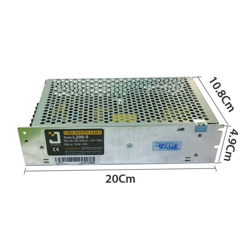Nguon dc 5v-40a jetek l200-5