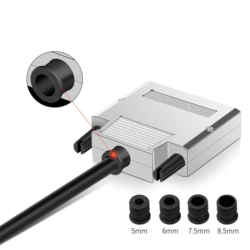 dau bam cap db25 male hdlink