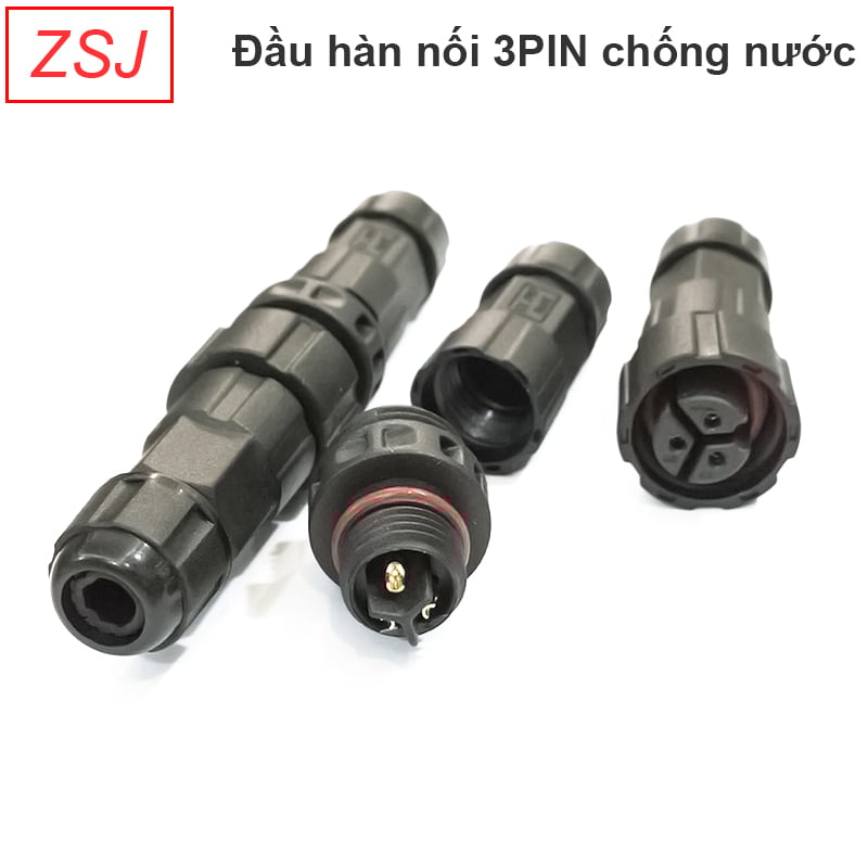 dau han 3pin chong nuoc