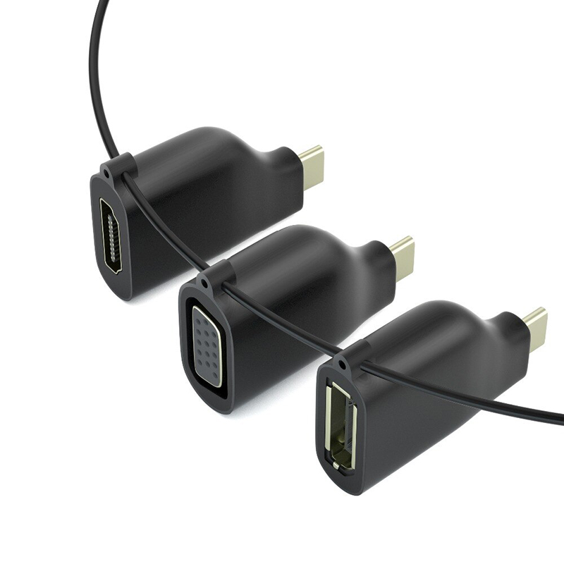 usb-c ra hdmi vga display cabledeconn