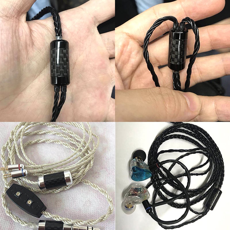 Cục chia chữ Y tự chế cho dây Cáp audio 3.5mm Cáp tai nghe - Hợp kim nhôm carbon - Phụ Kiện Điện Tử Việt Nam