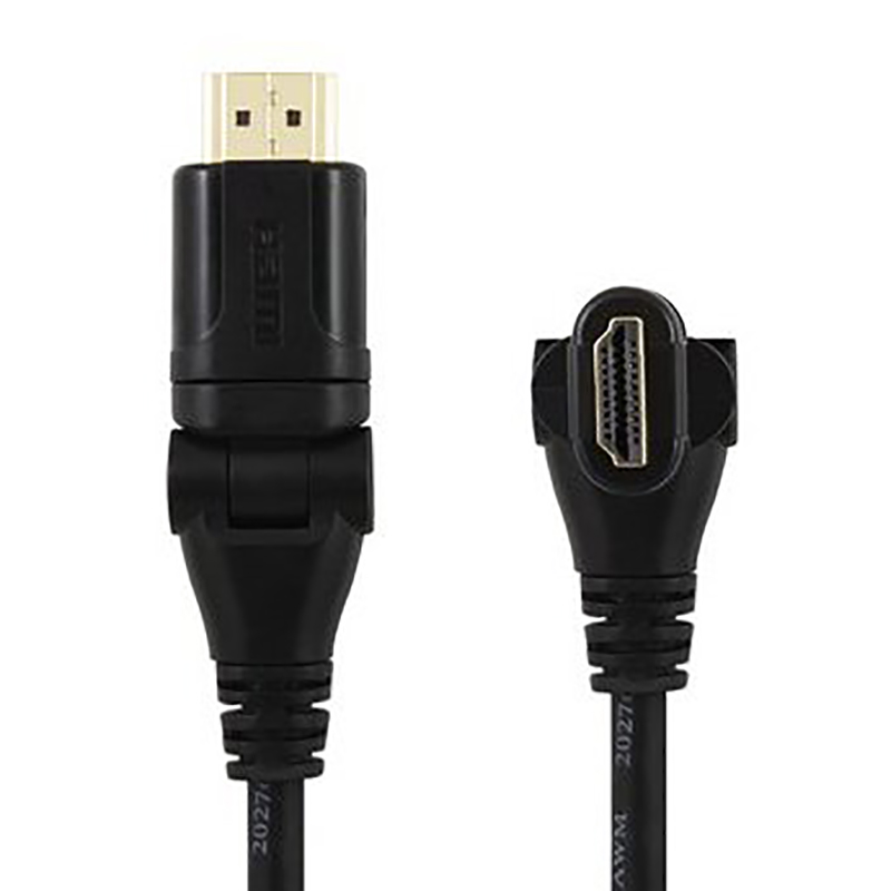cap hdmi cong vuong goc 360 do 1.4 mét unitek y-c158