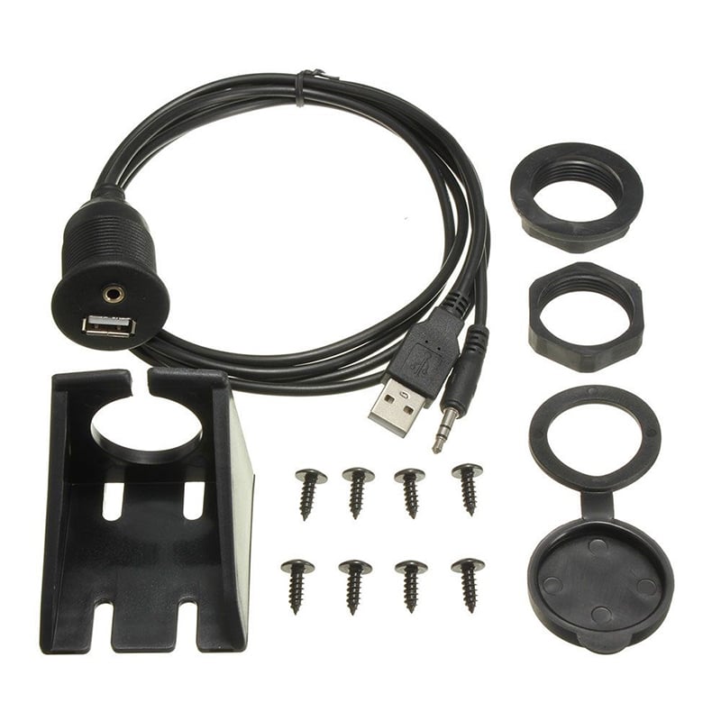cap usb 2.0 + audio 3.5mm noi dai co bat vit