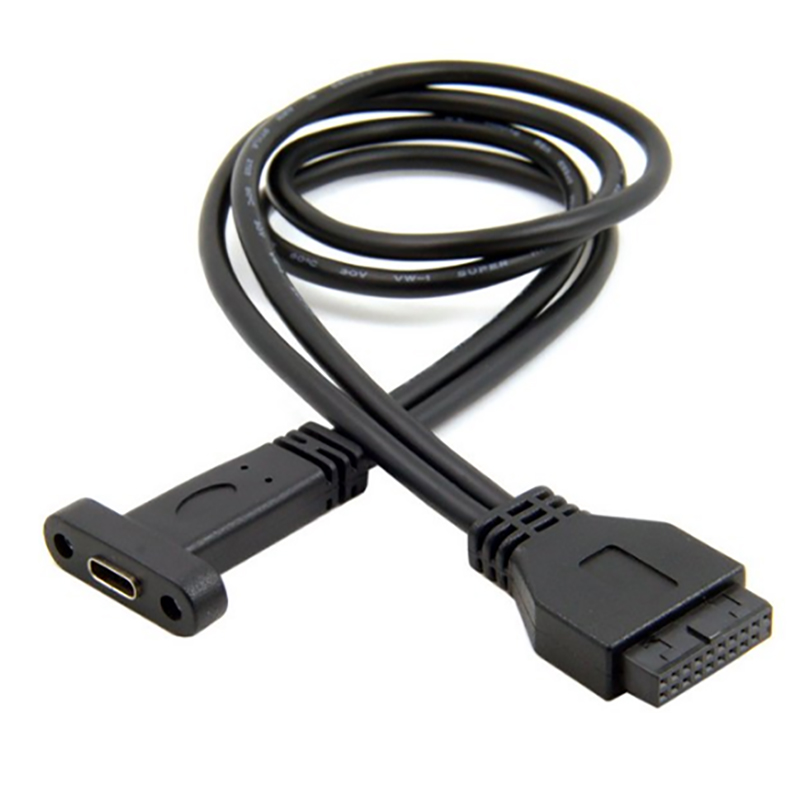 cap usb 3.0 20 pin ra usb-c