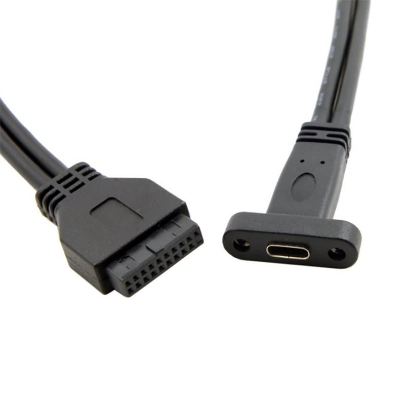 cap usb 3.0 20 pin ra usb-c
