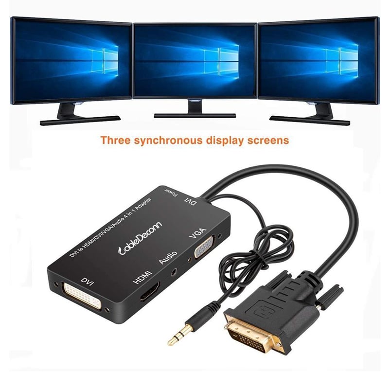 DVI ra hdmi vga dvi audio cabledeconn