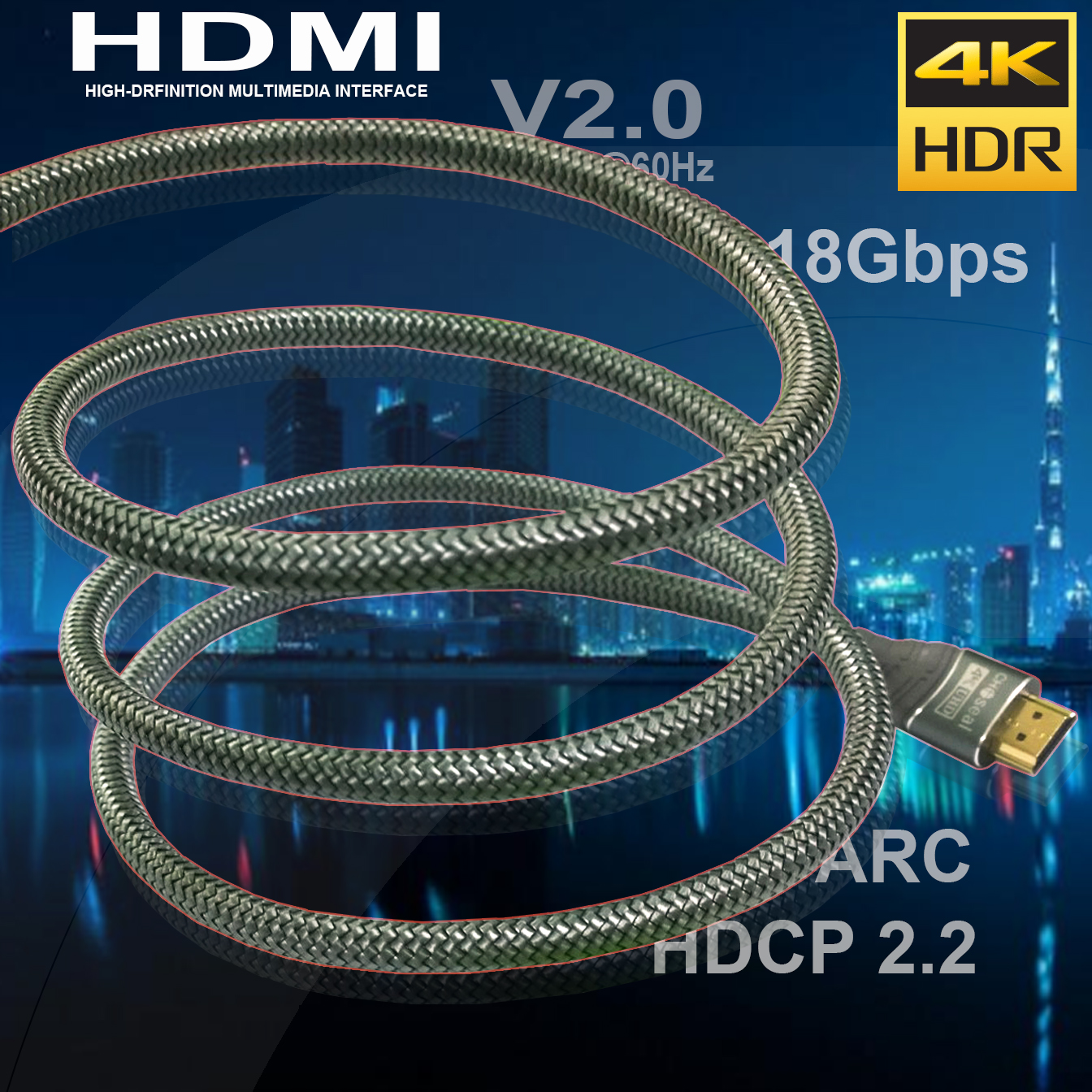cap hdmi 2.0 4k60hz choseal